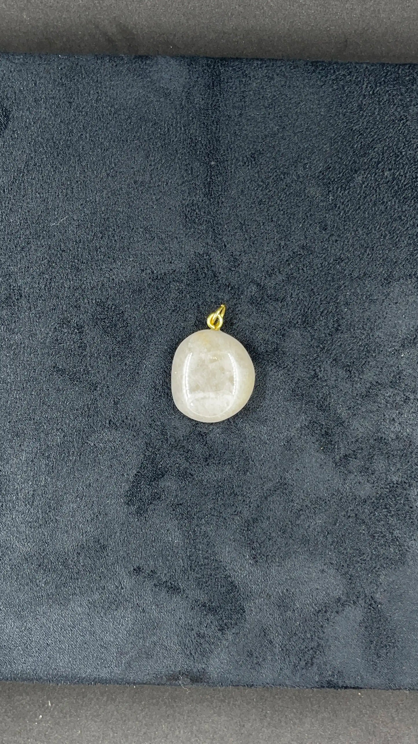 Pendentif pierre quartz fumée - PE-12 - Creations Natural Stone