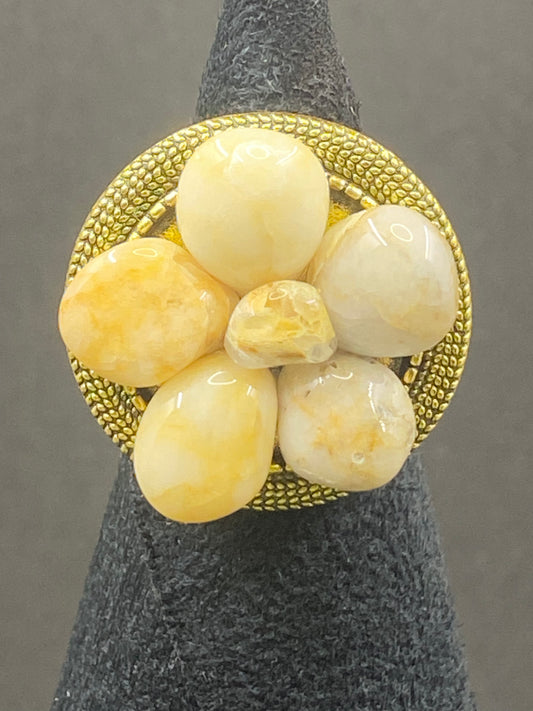 Bague Quartz Hématoïde - Creations Natural Stone