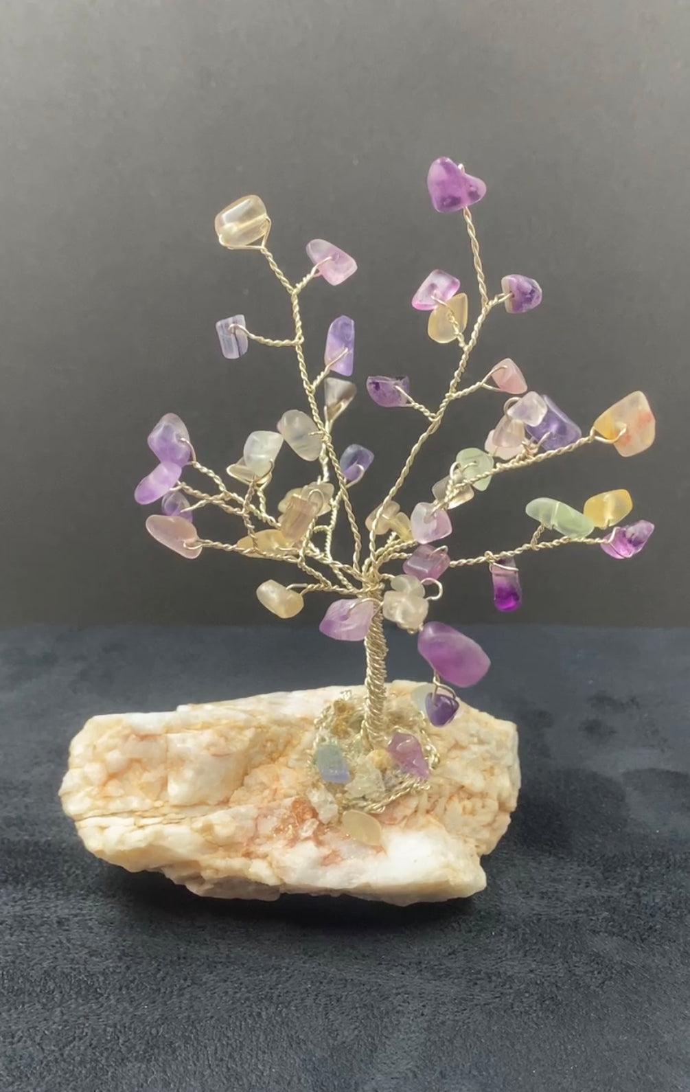 Arbre de vie Fluorite - AVP-02 - Creations Natural Stone