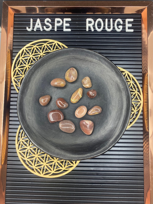 Pierre roulée Jaspe rouge - Creations Natural Stone